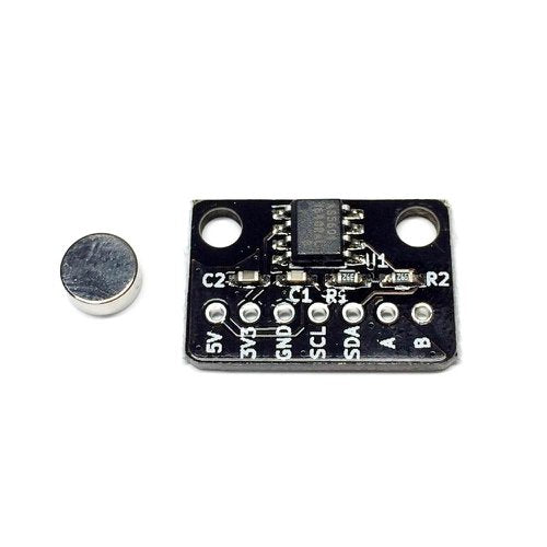 12bit (4096P/R) 磁気式エンコーダAS5601 Breakout Board