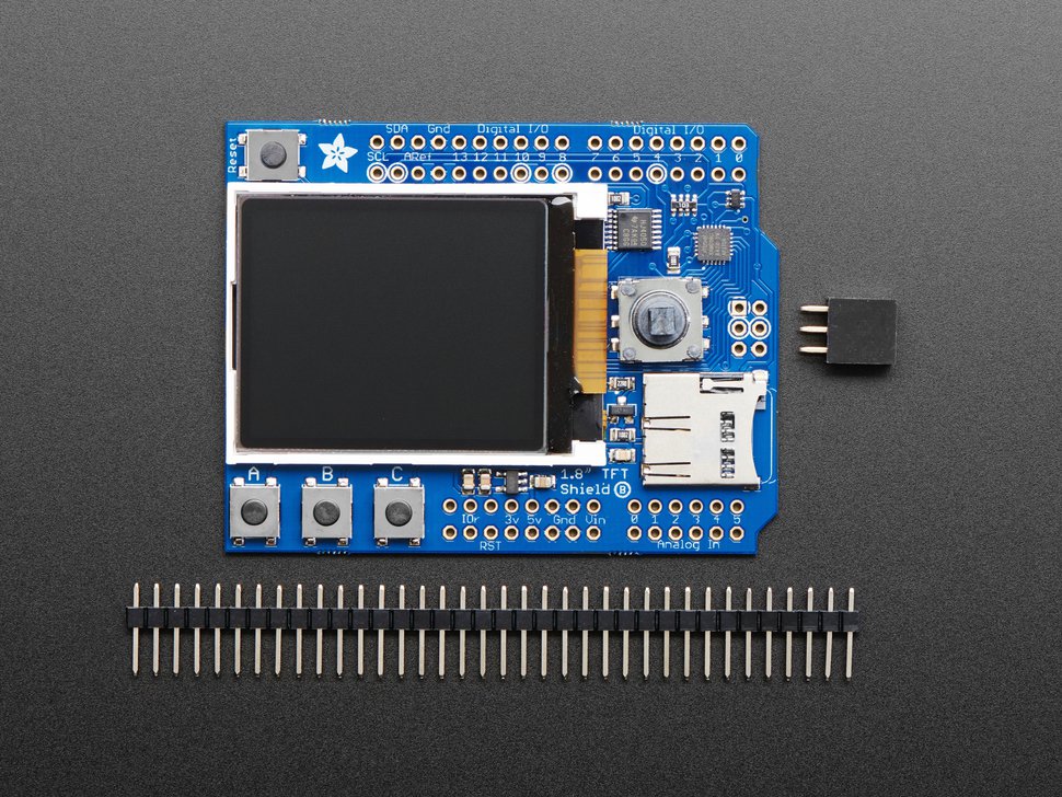 Adafruit 1.8インチTFTシールド
