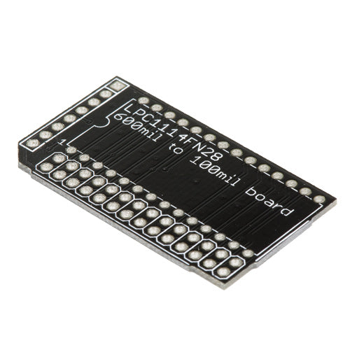 LPC1114FN28 600mil to 100mil board 基板