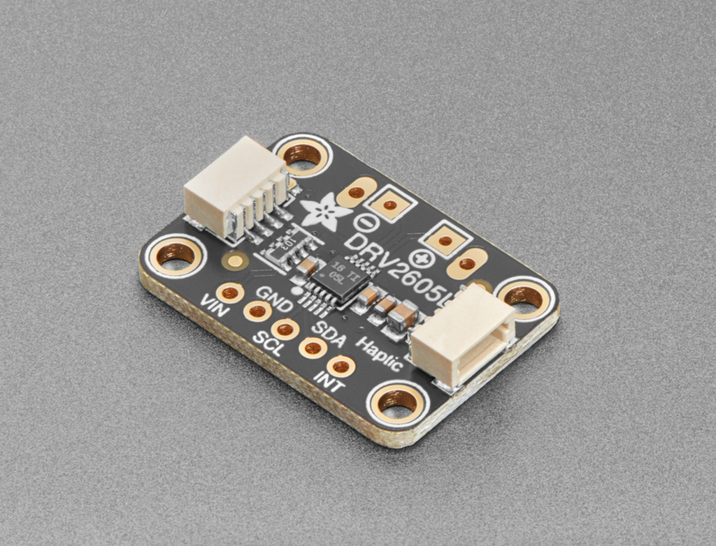 Adafruit DRV2605L 触感フィードバックモジュール