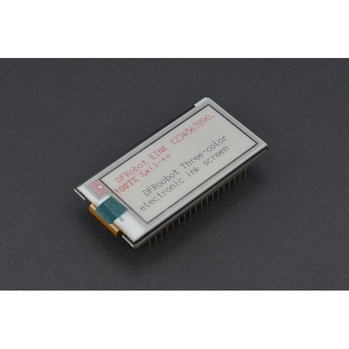 《お取り寄せ商品》FireBeetle Covers-ePaper Black&White&Red Display Module--販売終了