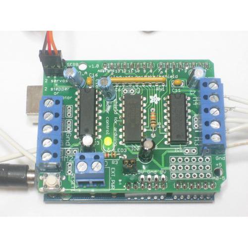 Adafruit モーター/ステッパー/サーボ シールドキット --販売終了