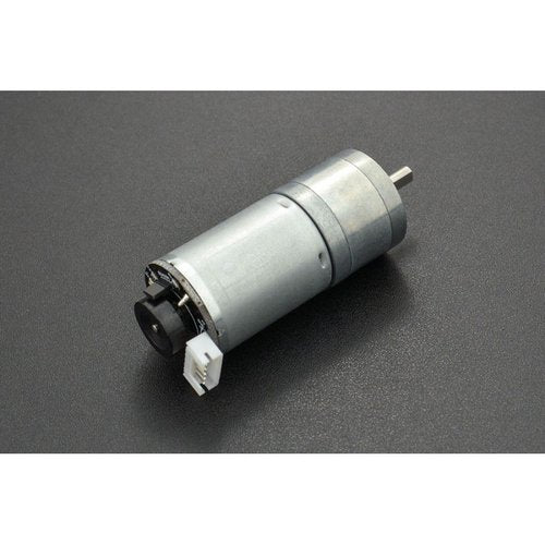 《お取り寄せ商品》Metal DC Geared Motor w/Encoder - 6V 210RPM 10Kg.cm