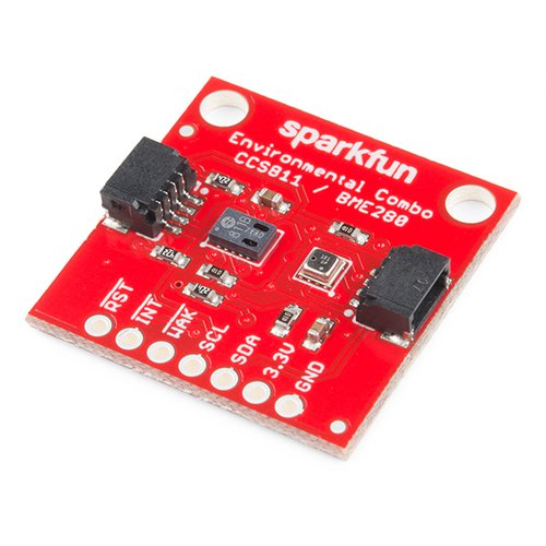 Qwiic - CCS811/BME280搭載 空気品質/環境センサモジュール--販売終了