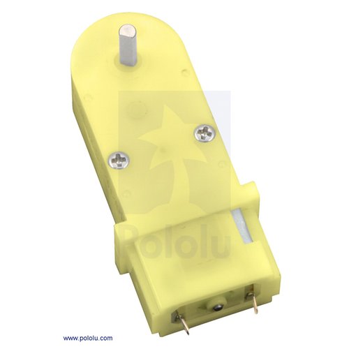 180:1 小型プラスチックギアドモーター（90度）--販売終了