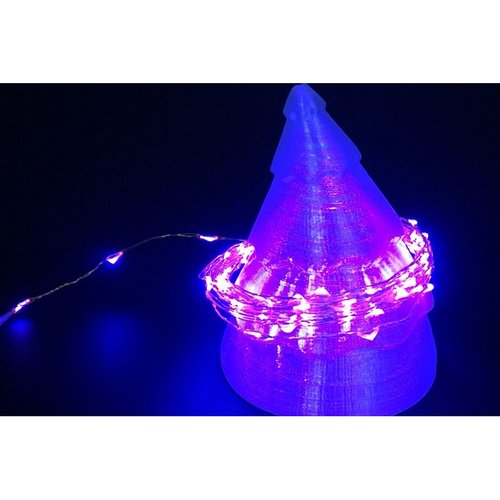 《お取り寄せ商品》Star Series LED Strand - 100 Purple Pixels