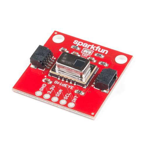 Qwiic - AMG8833搭載 Grid-EYE 赤外線アレイモジュール