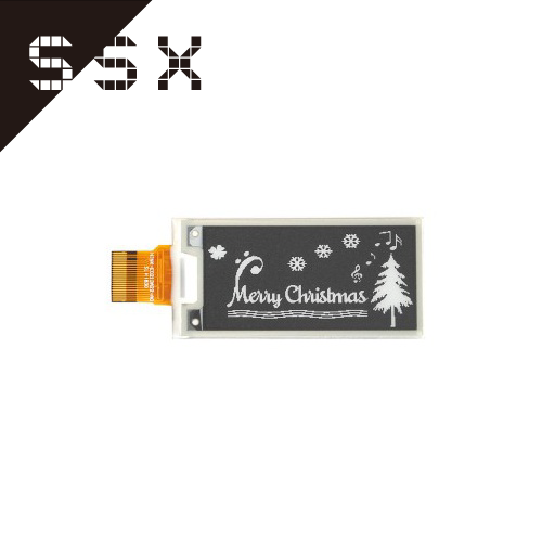 2.13インチ e-Paper ディスプレイモジュール（白黒） [GDEH0213B72]