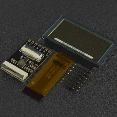 Fermion - SSD1309搭載 1.51インチ 透明OLEDディスプレイモジュール(コンバータつき)