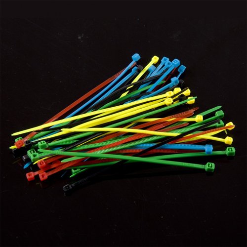《お取り寄せ商品》Nylon Cable Tie Set - Five Colors(50pcs)