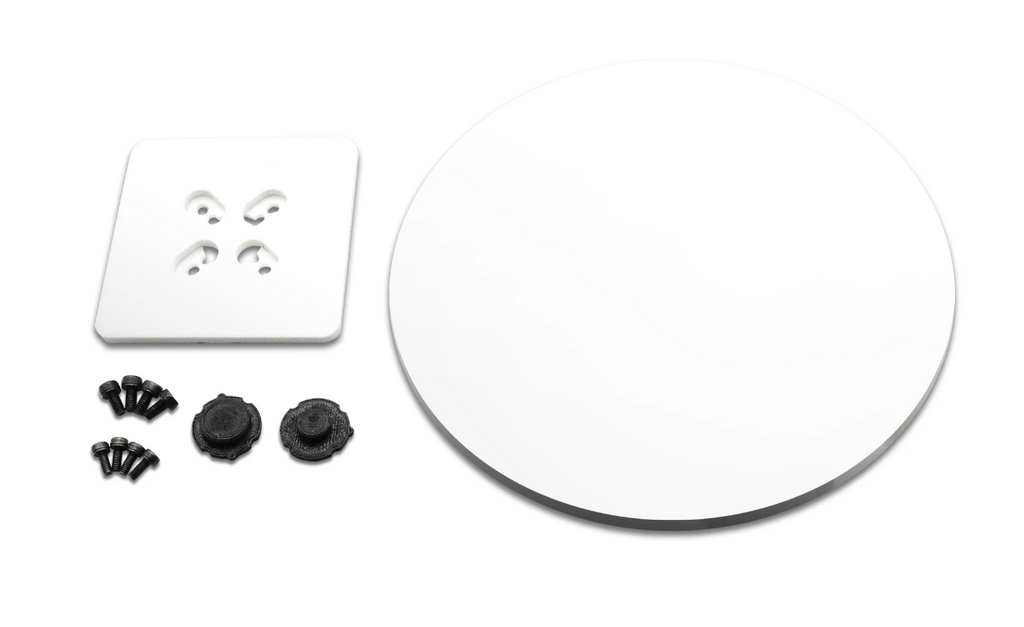アクリル製ターンテーブル(白)--販売終了
