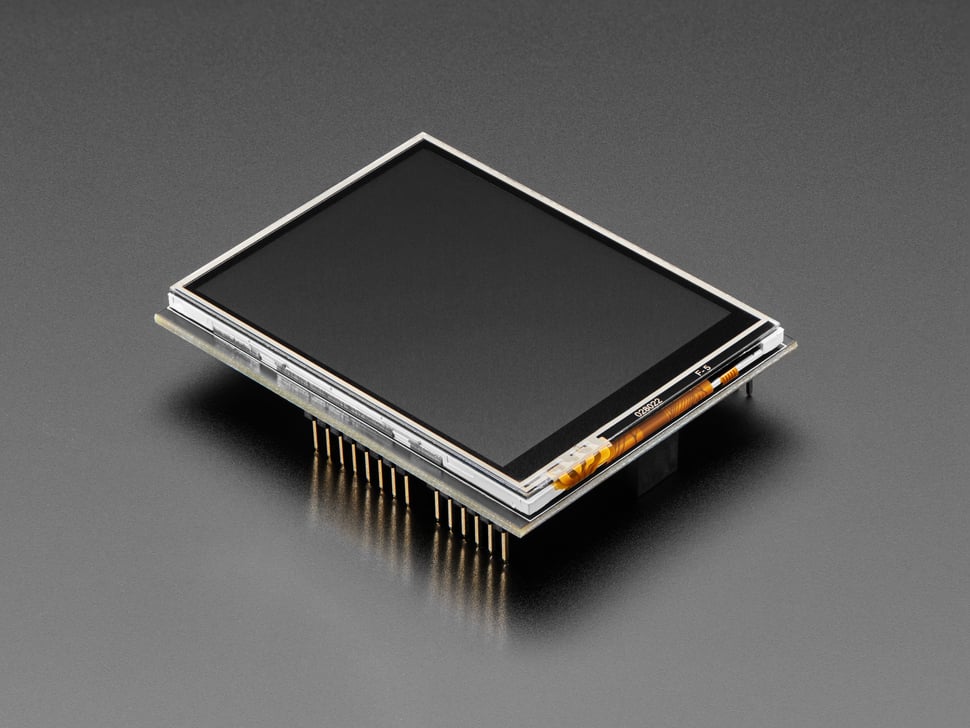Adafruit 2.8インチ TFTタッチシールド v2(抵抗膜方式)