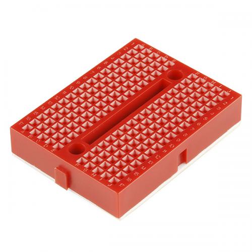 SparkFun 超小型ブレッドボード(赤)--販売終了