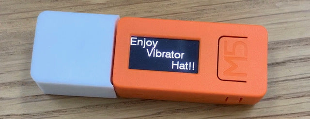 M5StickC用 Vibrator Hat--販売終了
