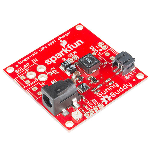 SparkFun Sunny Buddy: MPPT式ソーラー充電器