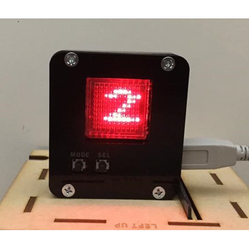 スクロール時計キット(USB電源) - SCROLL-CLOCK-TYPE01