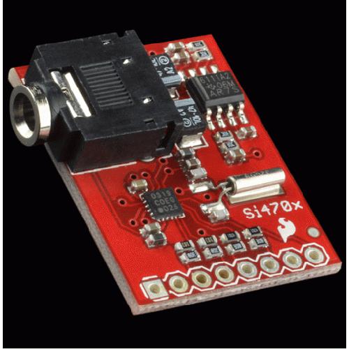 Si4703搭載FMラジオチューナ --販売終了