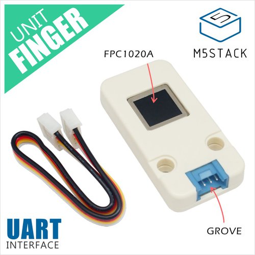 M5Stack用指紋センサユニット [U008]--在庫限り