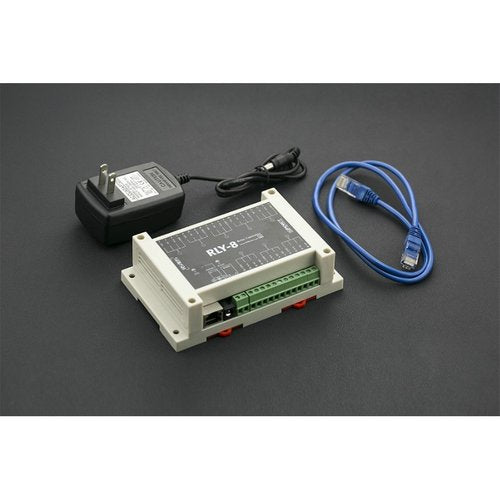 《お取り寄せ商品》8 Channel IoT Ethernet Relay Controller (Support PoE and RS485)--販売終了