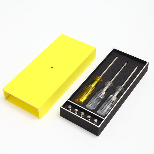 screw:) ドライバーセット(SCREW typeネジ3本、BOLT typeネジ2本付属)--販売終了