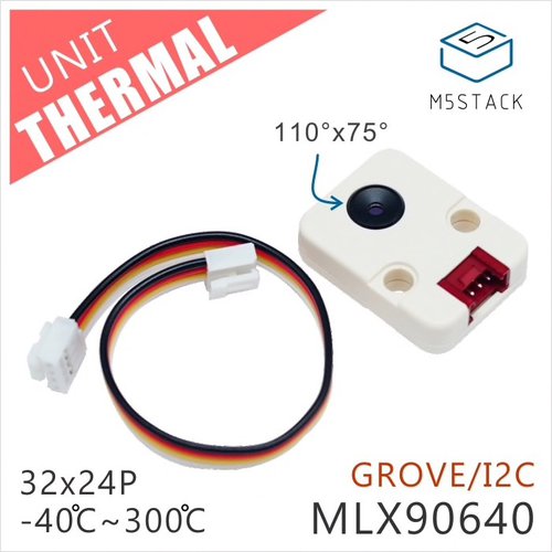 M5Stack用ミニサーマルカメラユニット[U016]