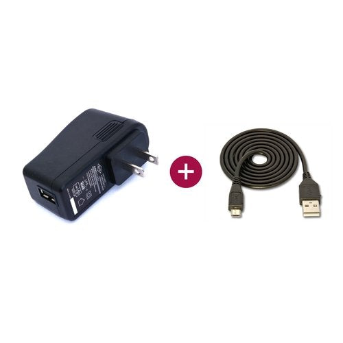 USB ACアダプタ 5V/2.5A(microB USBケーブル付)--販売終了