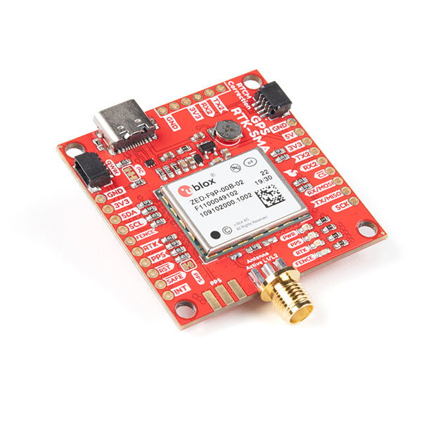 Qwiic - ZED-F9P搭載 GPS-RTK-SMAモジュール