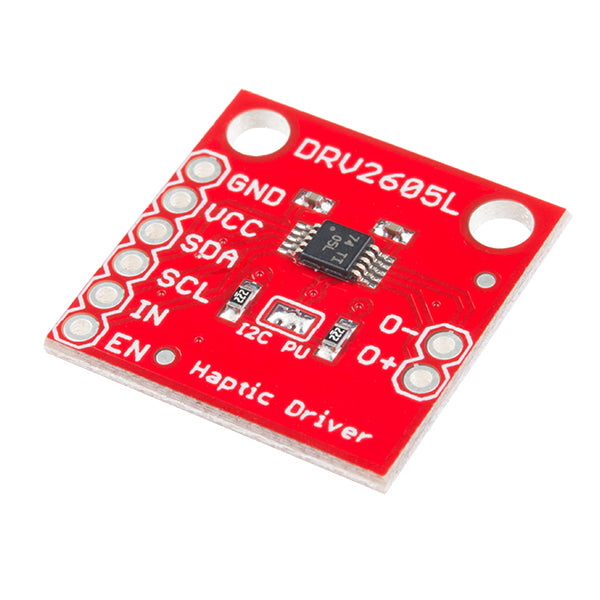 DRV2605L搭載 触覚フィードバックモータードライバ