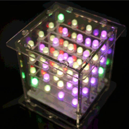 レインボーキューブキット - RGB 4X4X4--販売終了