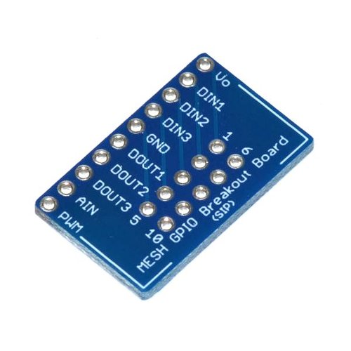 MESH GPIOブロック用ピッチ変換用基板 1列(基板のみ)