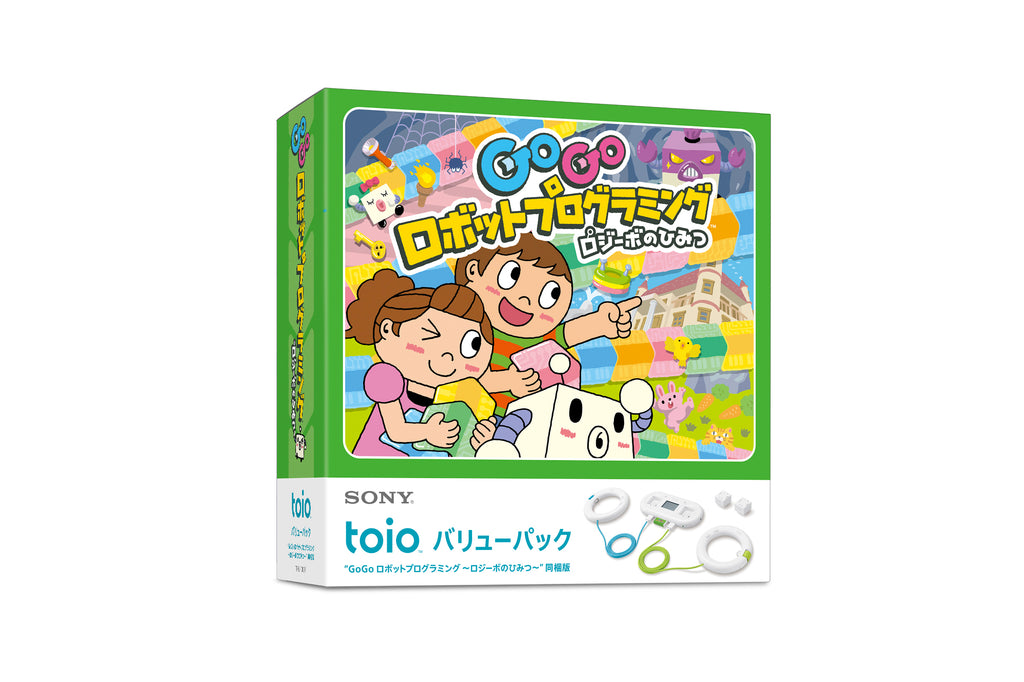 toio™バリューパック(GoGoロボットプログラミング同梱版)--販売終了