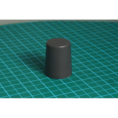 ニブルス・プリン15（ダークグレー） ロータリーエンコーダー用つまみ--販売終了
