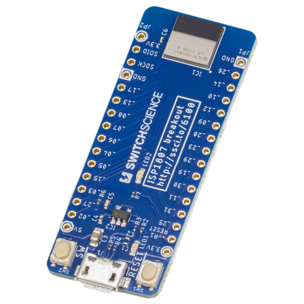 スイッチサイエンス ISP1807搭載 nRF52840開発ボード