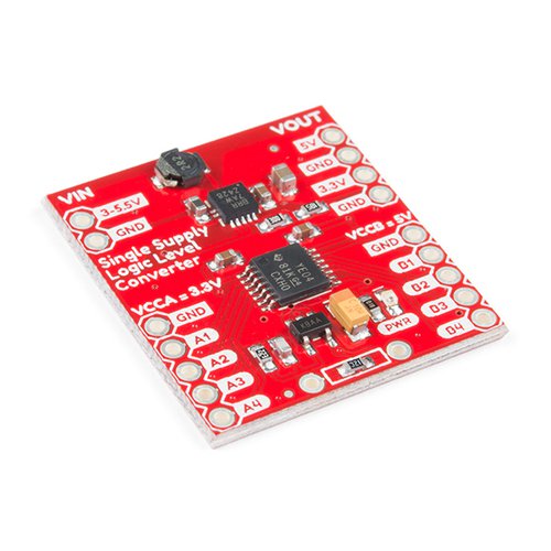 3.3Vと5Vを同時生成可能なロジックレベル変換モジュール（SparkFun製）