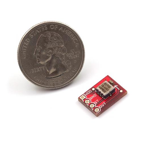 ADXL193搭載加速度センサ(±250g)--販売終了
