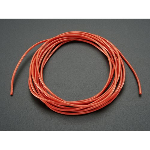 シリコンワイヤー(2m・26AWG・赤)