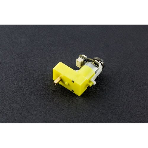 《お取り寄せ商品》TT Geared Motor with Encoder (6V 160RPM 120:1 L Shape)