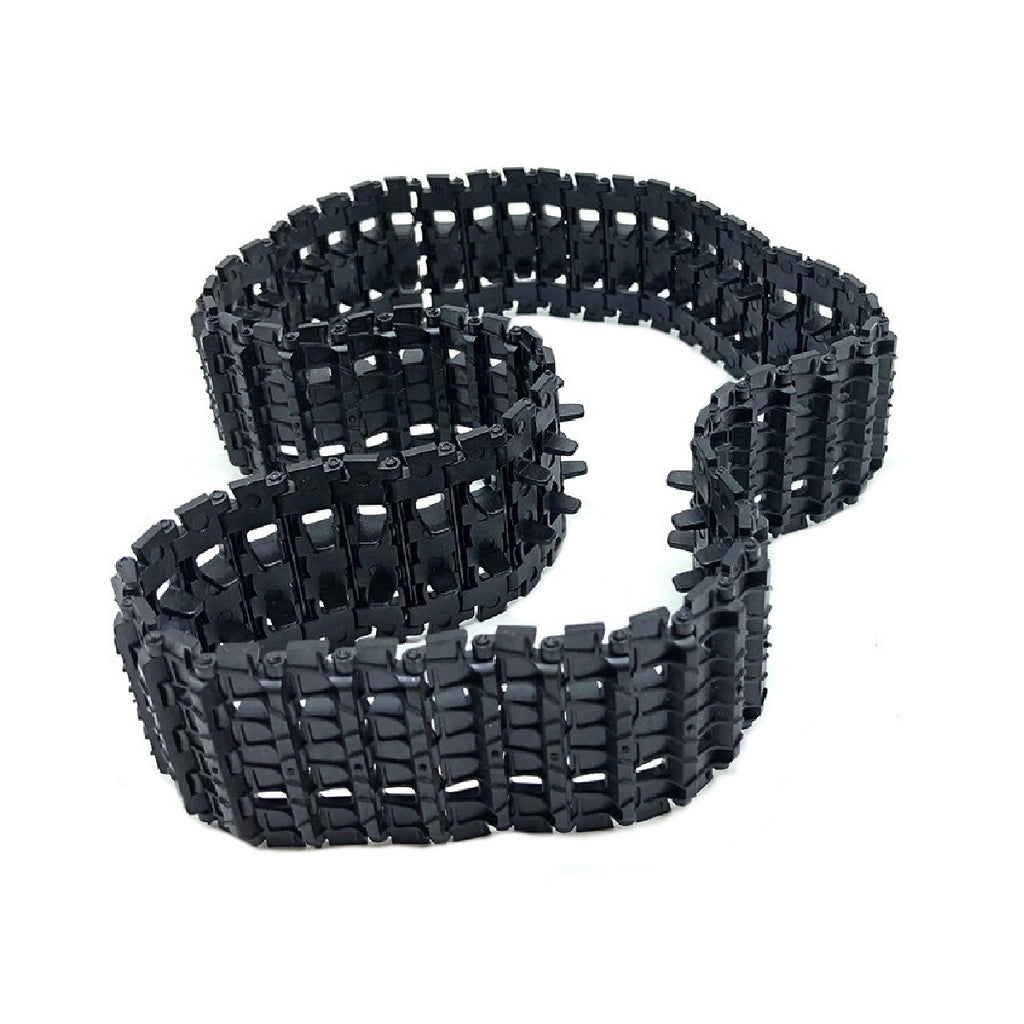 Par de Cadena oruga para chasis de carro 1:16