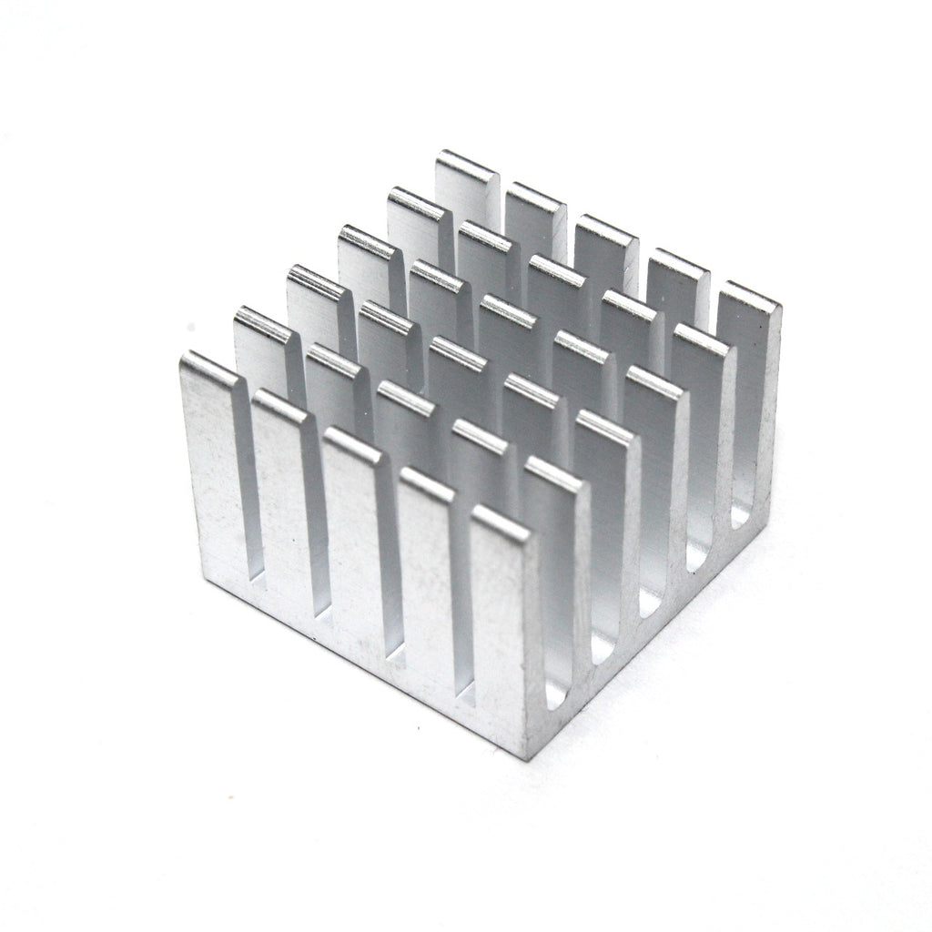 Disipador de calor de aluminio 21x21x15mm