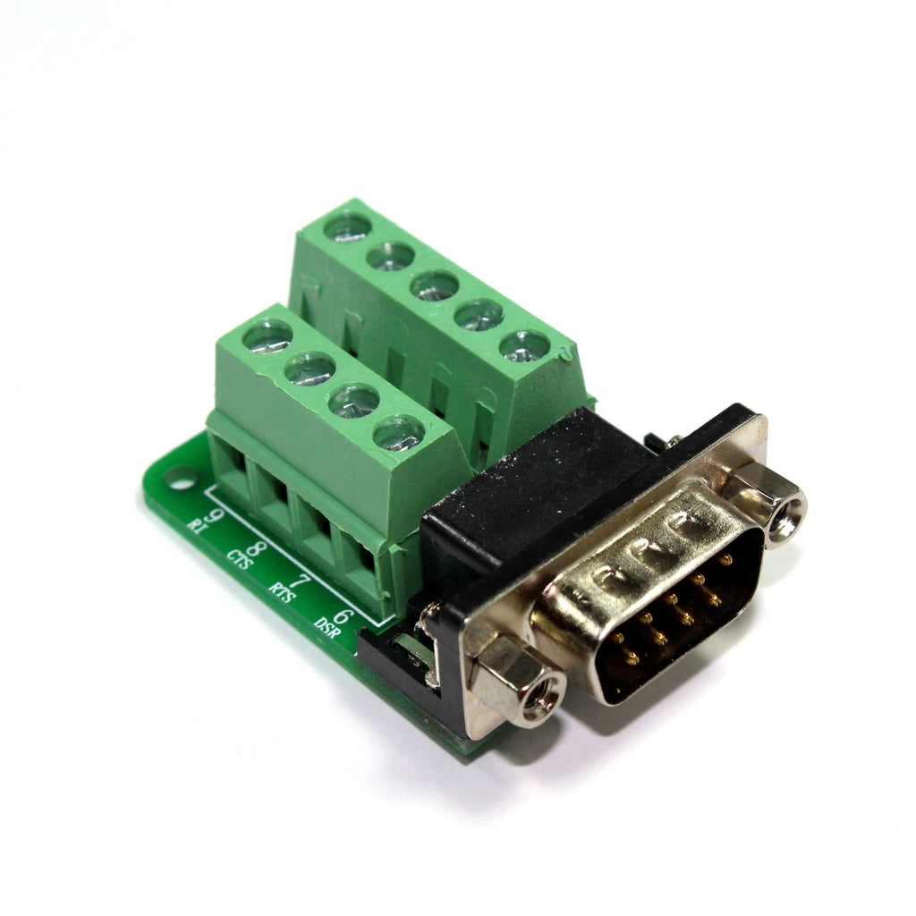 Adaptador/Conector RS232 D-SUB DB9 Macho