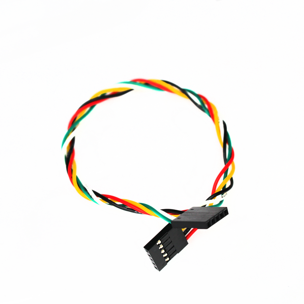 Cable jumper de 5 pines 20 cm hembra hembra