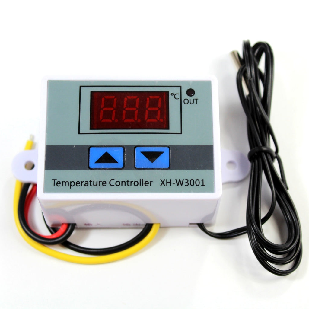 Termostato de 12 VCD con display W3001