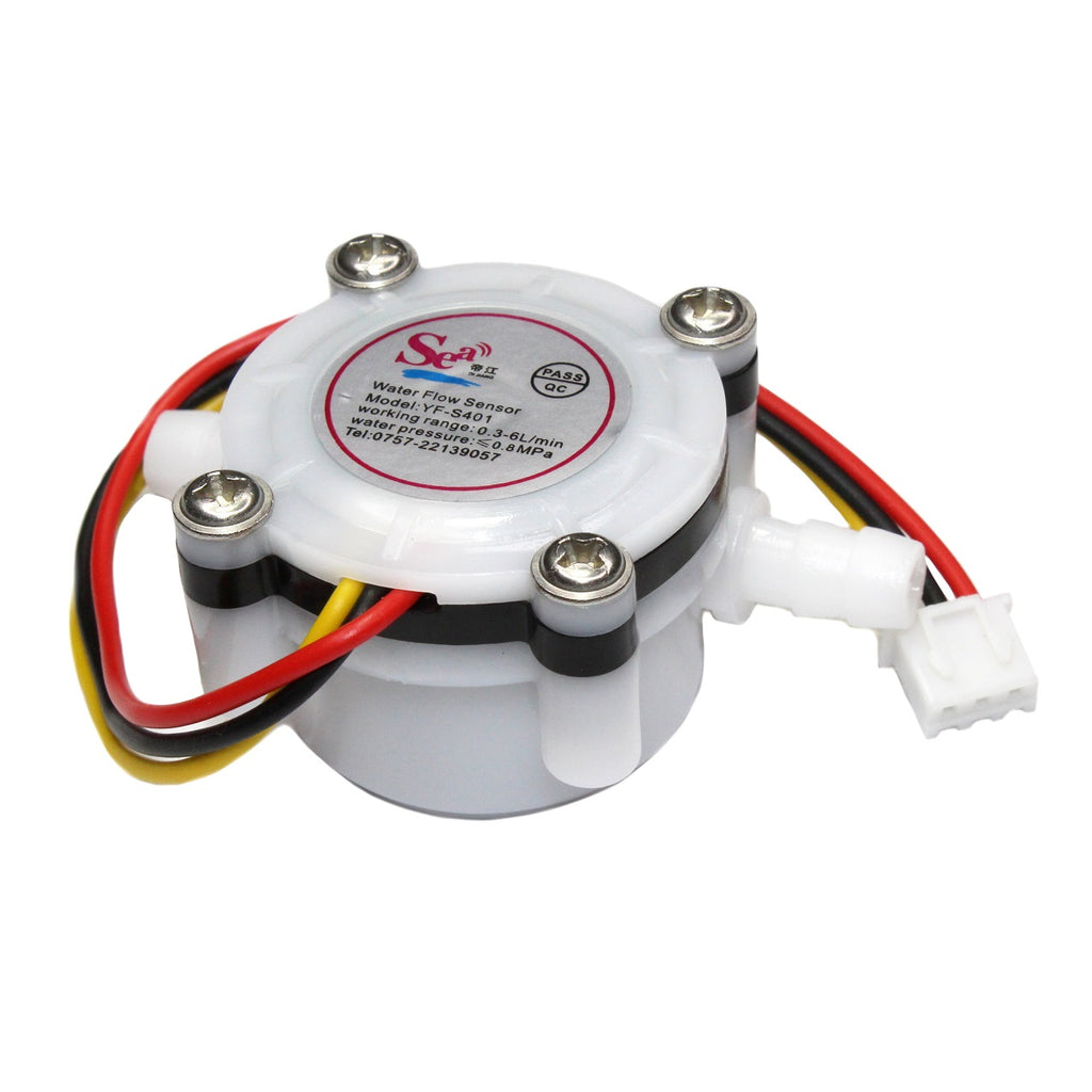 Sensor de flujo por efecto Hall