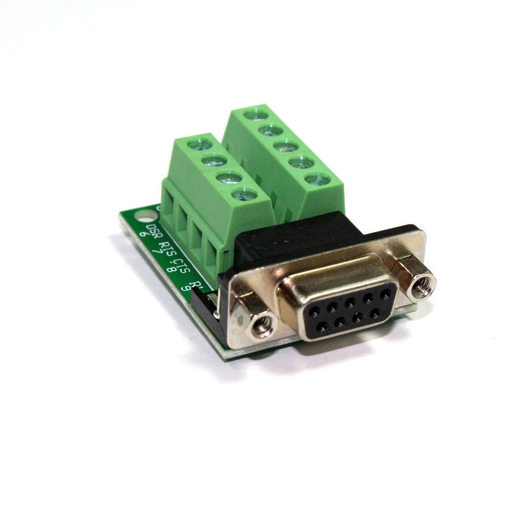 Adaptador/Conector RS232 D-SUB DB9 Hembra