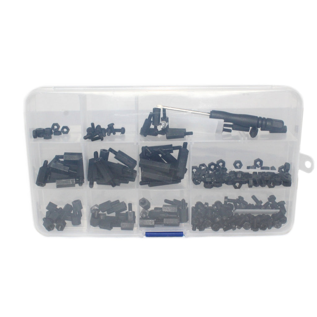 Kit de separadores y tornillos de nylon 211 Pz