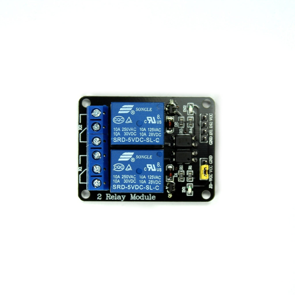 Modulo relevador de 2 canales