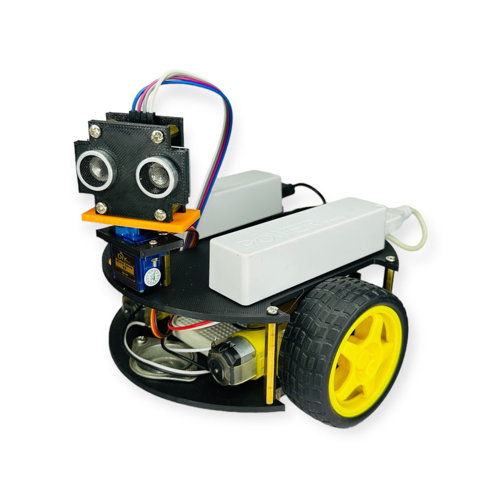 Kit robot evasor de obstáculos 2.0 chasis 3D