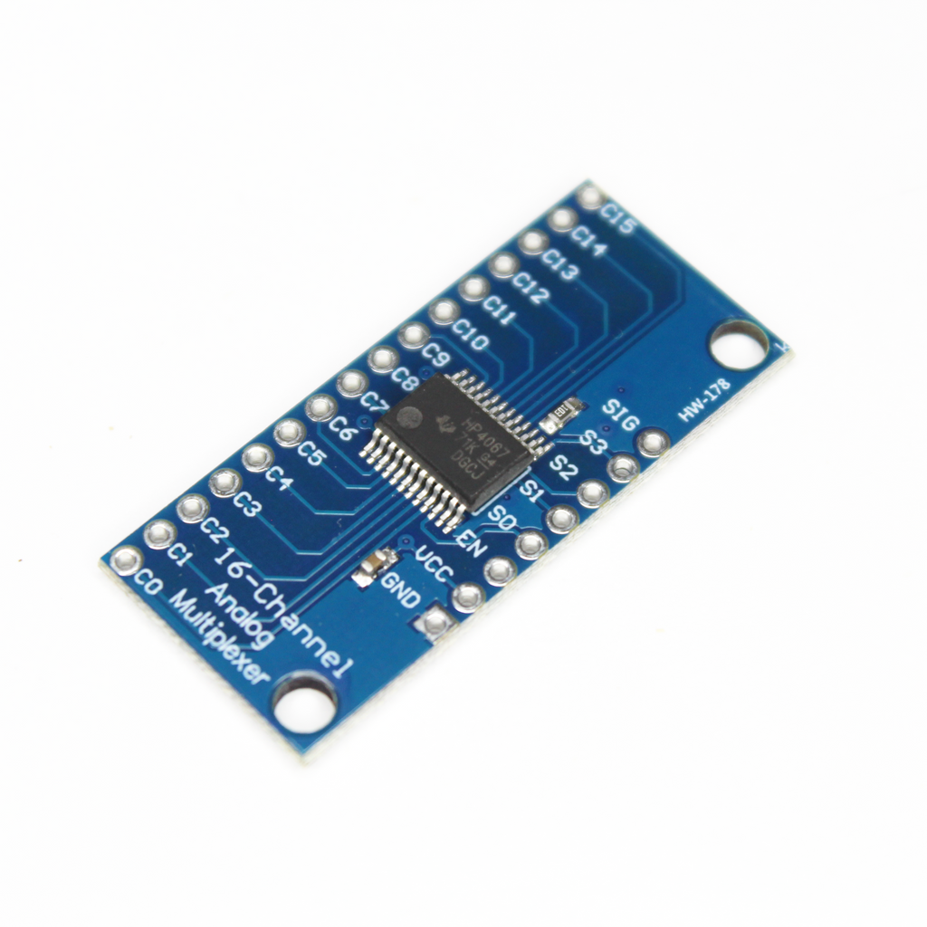 Módulo multiplexor analógico 16ch