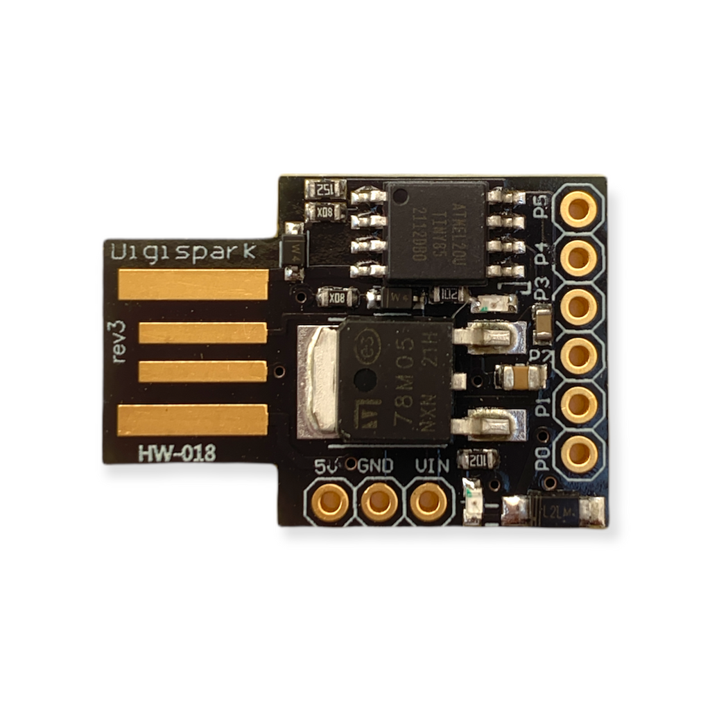 Tarjeta de desarrollo Attiny85 usb