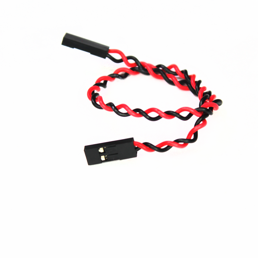 Cable jumper de 2 pines 20 cm hembra hembra